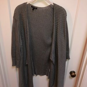 Grey Eileen Fisher Cardigan